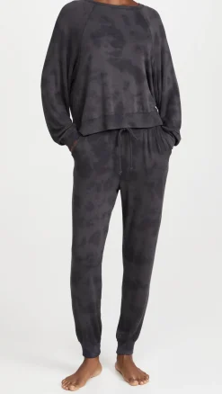 Discount Z Supply Go Getter Tie-Dye Jogger-Washed Black|
