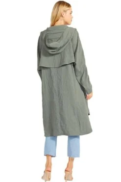 Hot BB Dakota Going Somewhere Coat-Surplus Green|
