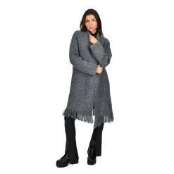 RD Style Gwenyth Shawl Cardigan-Grey Mix|