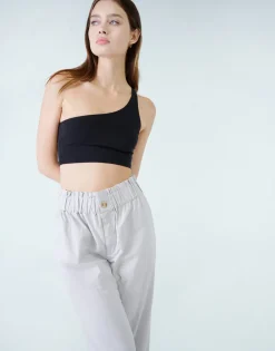 Online Unpublished Hannah Elastic Waistband Easy Pant-Orchid|