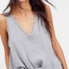 Clearance Free People Harper Tank-Heather Grey|