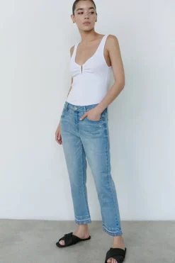 Discount Unpublished Hayden Cropped Girlfriend-Chatter|