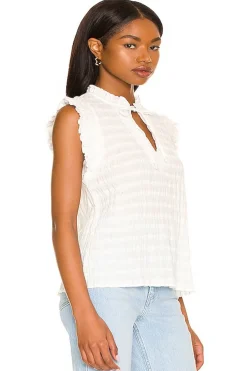 Online BB Dakota by Steve Madden Hearts A Flutter Top-White|