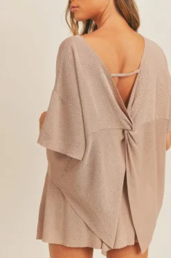 Sage The Label Her Joy Twist Back Short Set