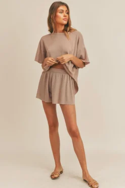 Sage The Label Her Joy Twist Back Short Set