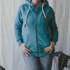 Hot Wanakome Hera Zip Hoodie-Lake|