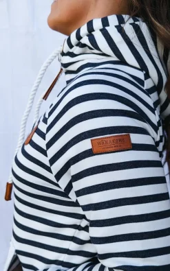 Sale Wanakome Hera Zip Hoodie-Stripe|