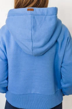 Discount Wanakome Hydra Cropped Hoodie-Regatta|