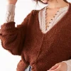 Outlet Free People Icing V-Neck Pullover|