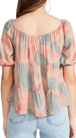 Discount BB Dakota by Steve Madden Id Tie Dye For You Top-Multi|