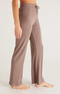 Outlet Z Supply In A Daze Rib Pant-Dusty Heather Taupe|