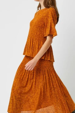 Outlet Great Plains Ivy Fleur Smocked Top|