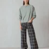 Discount Indi & Cold James Check Trousers|