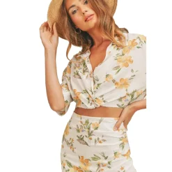 Sale Sage The Label Jardin Crop Top|