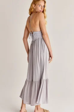 Z Supply Jazmin Maxi Dress-Lavender Ash|