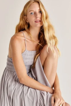 Z Supply Jazmin Maxi Dress-Lavender Ash|