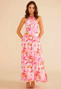 Online Minkpink Josie Halter Maxi Dress-Floral|
