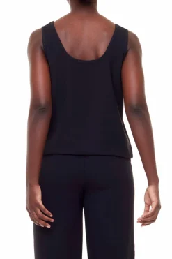 Outlet I Love Tyler Madison Kate Silk Tank-Black|Iltm