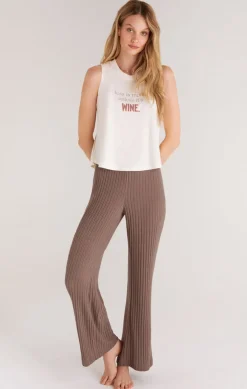 Online Z Supply Kayla Wine Tank-White Sand|