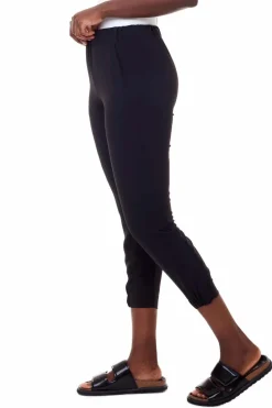 New I Love Tyler Madison Keira Ruched Silk Jogger Pant-Black|Iltm