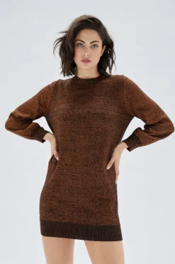 Clearance Minkpink Khadija Lurex Jumper Dress|