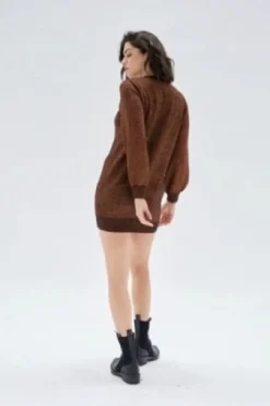 Clearance Minkpink Khadija Lurex Jumper Dress|
