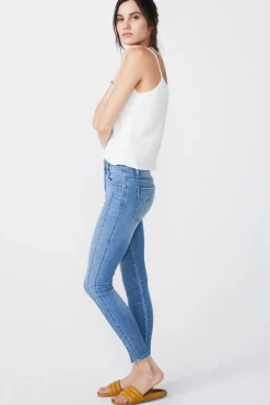 Discount Unpublished Kora Mid Rise Skinny In Breeze|