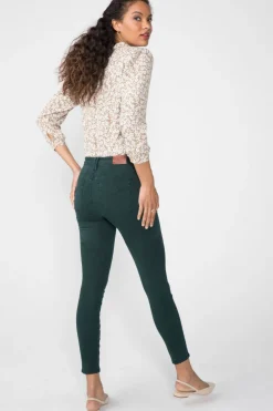 Online Unpublished Kora Mid Rise Skinny-Evergreen|