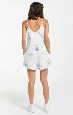Hot Z Supply Krista Cloud Tie-Dye Romper|