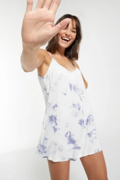 Sale Z Supply Krista Cloud Tie-Dye Romper|