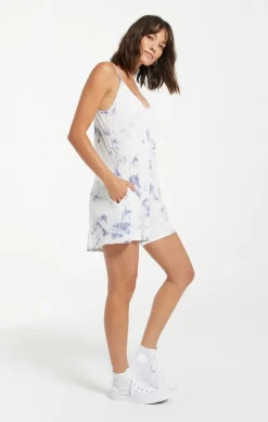 Sale Z Supply Krista Cloud Tie-Dye Romper|