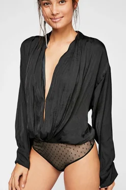 Clearance Free People Ladylikelady Bodysuit|