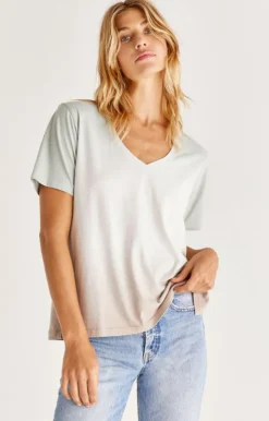 Discount Z Supply Lia Sunset V-Neck Tee|