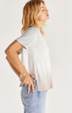 Discount Z Supply Lia Sunset V-Neck Tee|
