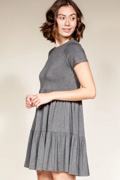 Online Pink Martini Lola Dress-Charcoal|