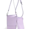 New Colab Louve Amber Tech Crossbody With Wallet-Lilac|