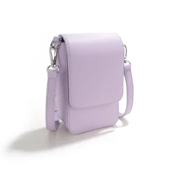 New Colab Louve Amber Tech Crossbody With Wallet-Lilac|
