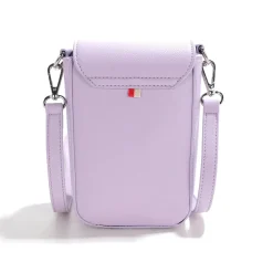 New Colab Louve Amber Tech Crossbody With Wallet-Lilac|