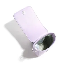 New Colab Louve Amber Tech Crossbody With Wallet-Lilac|