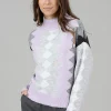 Best RD Style Marabella Mockneck Sweater-Lilac|