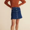 New Minkpink Marjo Denim Mini Skirt|