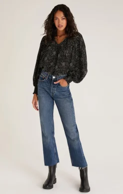 Outlet Z Supply Miriam Dot Top-Black|