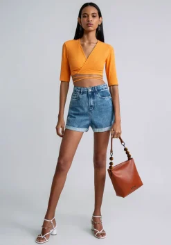 Clearance Lez a Lez Mom Jean Short|