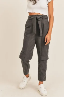 Online Sadie & Sage Moonlight Mile Pants-Charcoal|