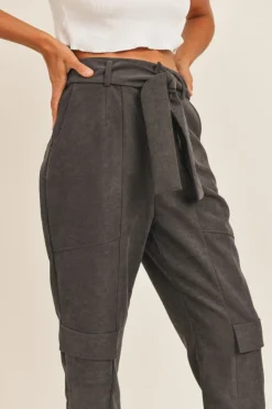 Online Sadie & Sage Moonlight Mile Pants-Charcoal|