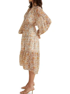 Outlet minkpink Moyne Floral Midi Dress|