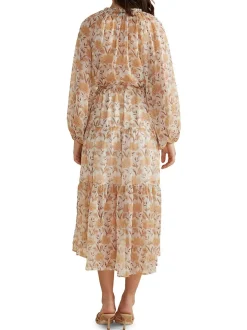 Outlet minkpink Moyne Floral Midi Dress|