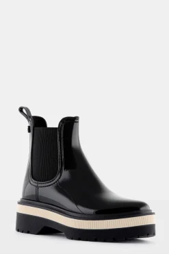 Discount Lemon Jelly Netty Boots-Black / White|