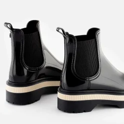 Discount Lemon Jelly Netty Boots-Black / White|