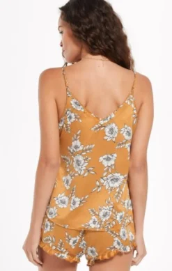 Z Supply Nighty Nite Floral Satin Cami|